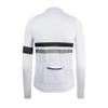 Coconut Ropamo CR Long Sleeve Cycling Jersey Mens, 3+1 Zipper Pockets Bicycle Tops Quick Dry Breathable Biking Shirt (White, 3XL) view 3