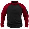 GOKKILRW Mens Fleece Tactical Pullover Winter Warm Thicken Quarter Zip Military Tactical Jacket Outdoor Thremal Sherpa Lined Combat Pullover Sweater view 1
