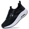 ephiza Women's Walking Shoes with Arch Support Orthotic Sneakers for Plantar Fasciitis Heel and Foot Pain Relief Tennis WhiteBlack Size 9.5 view 4