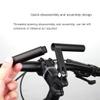 Bicycle Handlebar Extension Bracket,Aluminum Alloy Bicycle Handlebar Extender for Bicycle Led Light Code Table Mobile Phone Holder (Red) view 3