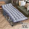 LILYPELLE Oversized XXL Folding Camping Cot, 78" L x 32" W x 18" H Heavy Duty Sleeping Cots with Carry Bag, Double Layer Oxford Portable Travel Camp Cots for Home, Office Nap and Outdoor Beach view 4