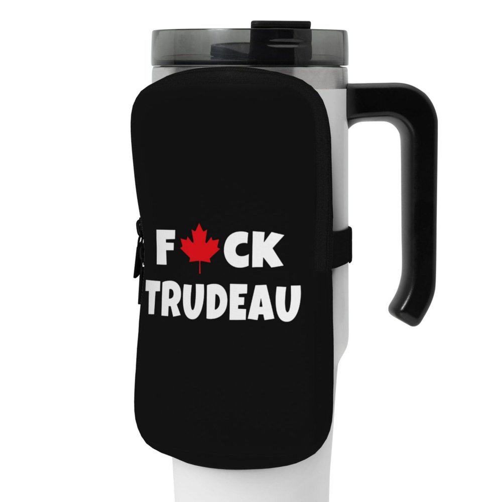 SwpWab Fuck Trudeau Compact Exercise Essentials Bag with Zipper