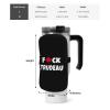 SwpWab Fuck Trudeau Compact Exercise Essentials Bag with Zipper view 4