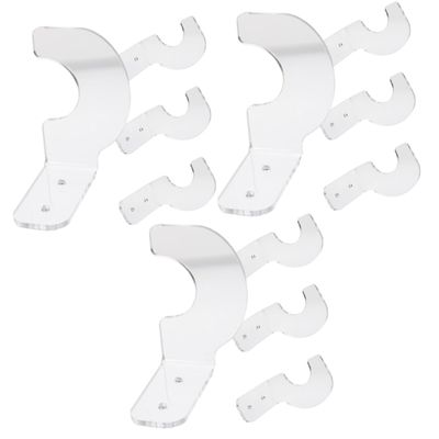 Kisangel 3sets Bat Stand Baseball Bat Tube Display Mount Holder for Hockey Softball