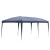 AMOPA 3m x 6m Blue Waterproof Folding Tent with Carry Bag for Home Use Outdoor Camping view 1