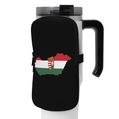 SwpWab Hungary Flag Map Compact Exercise Essentials Bag with Zipper