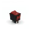Rocker Switch 5Pcs LR-210 RED/Black High Current IP55 4Pin ON-Off 2Position 20A DPST Boat Rocker Switch for Welding Machine (Color : 5pcs Black) view 4