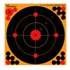 Highwild Adhesive Bullseye Shooting Targets - Splash Effect of Multiple Colors - 12x12 Inch (10 Pack) view 1