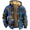 BigkiTchen Men's Loose Climbing Jacket Long Sleeve Zipper Hooded Loose-Fitting Coat Cycling Jackets for Men view 1