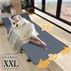 LILYPELLE Oversized XXL Folding Camping Cot, 78" L x 32" W x 18" H Heavy Duty Sleeping Cots with Carry Bag, Double Layer Oxford Portable Travel Camp Cots for Home, Office Nap and Outdoor Beach view 2