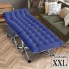 LILYPELLE Oversized XXL Folding Camping Cot, 78" L x 32" W x 18" H Heavy Duty Sleeping Cots with Carry Bag, Double Layer Oxford Portable Travel Camp Cots for Home, Office Nap and Outdoor Beach view 4