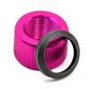 5/8 x 24 Thread Protector Aluminum & Crush Washers Steel 4 Pack with Chosen Color and Texture view 3