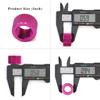 5/8 x 24 Thread Protector Aluminum & Crush Washers Steel 4 Pack with Chosen Color and Texture view 4