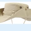 Bucket Hat for Women, Wide Brim Boonie Hats Foldable Packable Outdoor Fishing Hat Breathable UPF 50+ Safari Sun Hat Olive Green view 3