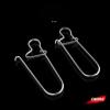 AOHRO Pack of 200 Fishing Snaps Clips Fastlock Duo Lock Snap #0-#8 Quick Change (#2,35Lb/18kg 200pcs) view 4