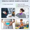 Reusable Snap Heat Pack, Hand Warmers Click, Boil Click Heat Pocket Hand Warmer, Pouch Gel Hand Warmers Long Lasting Warmth (4 Pack view 4