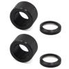 5/8 x 24 Thread Protector Aluminum & Crush Washers Steel 4 Pack with Chosen Color and Texture view 1