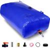 2480 L/650 gal Water Bladder Storage Containers, Foldable Portable Water Tank Large Capacity Soft Water Bag, Drought Resistance, Fire Prevention, Emergency Water view 1