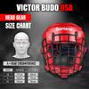 Boxing Headgear MMA Muay Thai, Removable Face Grill, Head Gear for Sparring Grappling Martial Arts Kickboxing Karate Taekwondo BJJ Training Head Guard view 3