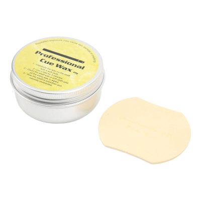 Cue Wax, Pool Silky Shaft Wax with Polishing Sheet Maintenance Tool for Wooden Pool Cue Shafts