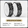 BWSHLF Tubeless Rim Tape 2 Rolls, 19mm x 10m, 21, 23, 25, 27, 29 and 31mm Options, Bike Rim Tape Strong Adhesion with 12pcs Seal Patches for Mountain and Road Bikes view 2