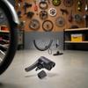 Black Pump Adapter Valve, 3 in 1 Replacement Dual Head Air Pump Adapter Valve Bicycle Bike Cycle Tyre Tube Pump AdapterBike Floor Pumps view 3