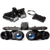 LEESEN Night Vision Goggles for Tactical Hunting Cosplay GPNVG18 Helmet Mount Set-Four-Tube Binocular Tactical Hunting Dummy Night Vision Goggle GPNVG 18 (Color : Black) view 1