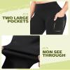 NexiEpoch Leggings for Women Plus Size-High Waisted L-XL-3XL Tummy Control Soft Capri Yoga Pants for Workout Running view 4