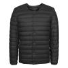 SWJGLITTR Men's Down Jacket Male Lightweight Puffer Winter Collarless Jacket Man Warm Inner Down Jacket Liner (Medium,Black) view 1