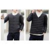 SWJGLITTR Men's Down Jacket Male Lightweight Puffer Winter Collarless Jacket Man Warm Inner Down Jacket Liner (Medium,Black) view 4