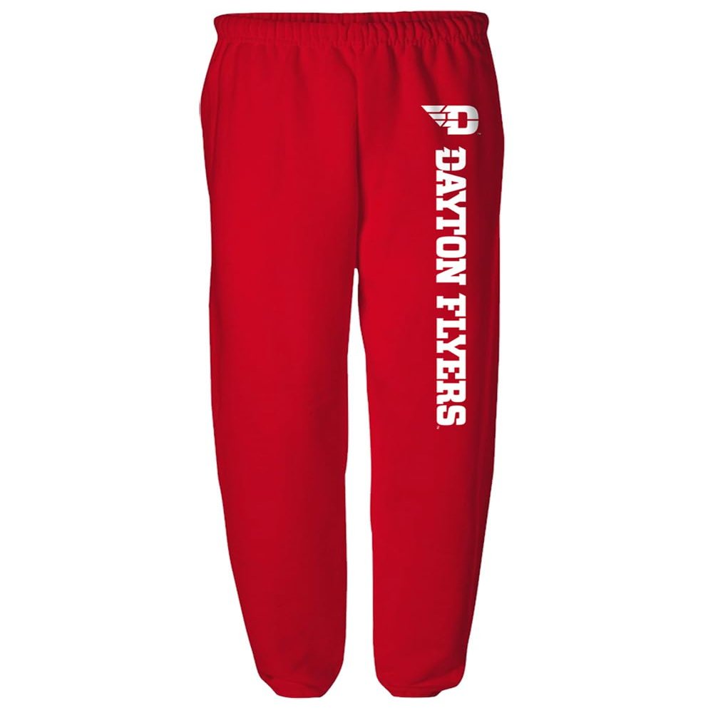 University of Dayton Officially Licensed Apparel - Team Color Sweatpants, Red, Small