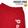 University of Dayton Officially Licensed Apparel - Team Color Sweatpants, Red, Small view 4