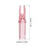 PATIKIL Archery Arrow Nocks 6.2mm 0.244", 60 Pack Insert Arrow Nock Replacement for Shooting, Clear Red view 2