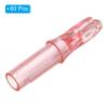 PATIKIL Archery Arrow Nocks 6.2mm 0.244", 60 Pack Insert Arrow Nock Replacement for Shooting, Clear Red view 3