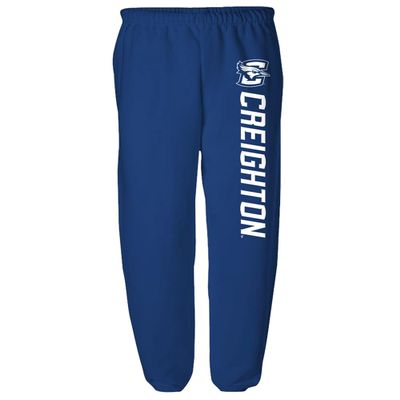 Creighton University Officially Licensed Apparel - Team Color Sweatpants, Royal Blue, Small
