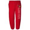 Illinois State University Officially Licensed Apparel - Team Color Sweatpants, Red, Small view 1