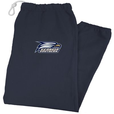 Georgia Southern University Officially Licensed Apparel - Primary Logo Team Color Jogger Sweatpants, Navy, X-Large