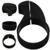 BESPORTBLE Chain Catcher Small Guide Black Plastic Chain Protector view 2