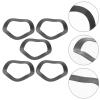 BESPORTBLE 5pcs Crankset Axle Washers Washers for Mountain Bike Crankset Axles Wave-shaped Design Reduces Wear Gaskets view 2