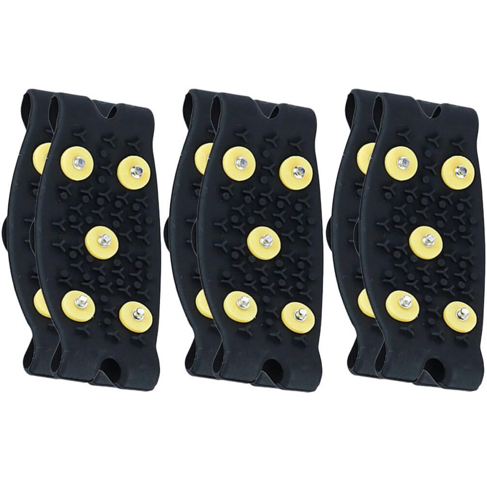 LIFKOME Climbing Shoes Crampons Boots Gripper Spikes Non-Slip Ice Grippers for Winter
