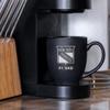 Rico Industries NHL Hockey New York Rangers #1 Dad 15oz Laser Engraved Matte Black Ceramic Bistro Mug - for Hot or Cold Drinks view 3