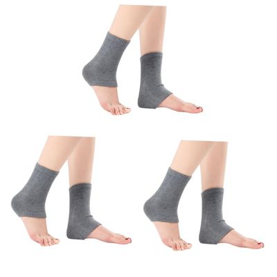 Kisangel 3pcs Practical Foot Covers for Golf Tennis Basketball Volleyball Foot Sleeve for Yoga