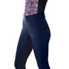ERTUPE Womens Equestrian Pants Horse Riding Pants Breeches Exercise High Waist Sports Leggings Workout Gym Yoga Pants Navy view 2