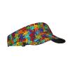 Autism Hats Men Women Autism Awareness Sports Visor Sun Hats for Beach, Travel,Running Outdoor Hat view 2