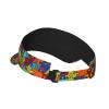 Autism Hats Men Women Autism Awareness Sports Visor Sun Hats for Beach, Travel,Running Outdoor Hat view 3