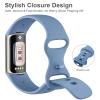 Tobfit 6 PACK Sport Bands Compatible with Fitbit Charge 6 / Fitbit Charge 5 Bands for Women Men, Soft Silicone Waterproof Straps Replacement Wristbands Compatible for Fitbit Charge 5 / Charge 6 view 4