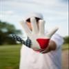 Chipp Golf Cabretta Leather Golf Glove, Premium Grade AAA Cabretta Tour Glove, Mens Right Hand  Stars & Stripes, Size Large view 4