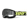 100% STRATA 2 Goggles - Sports Goggles for Motocross & Mountain Biking - Eyewear for Bike Riders - Motocross Eyewear for Men - Upsol, Clear Lens view 1