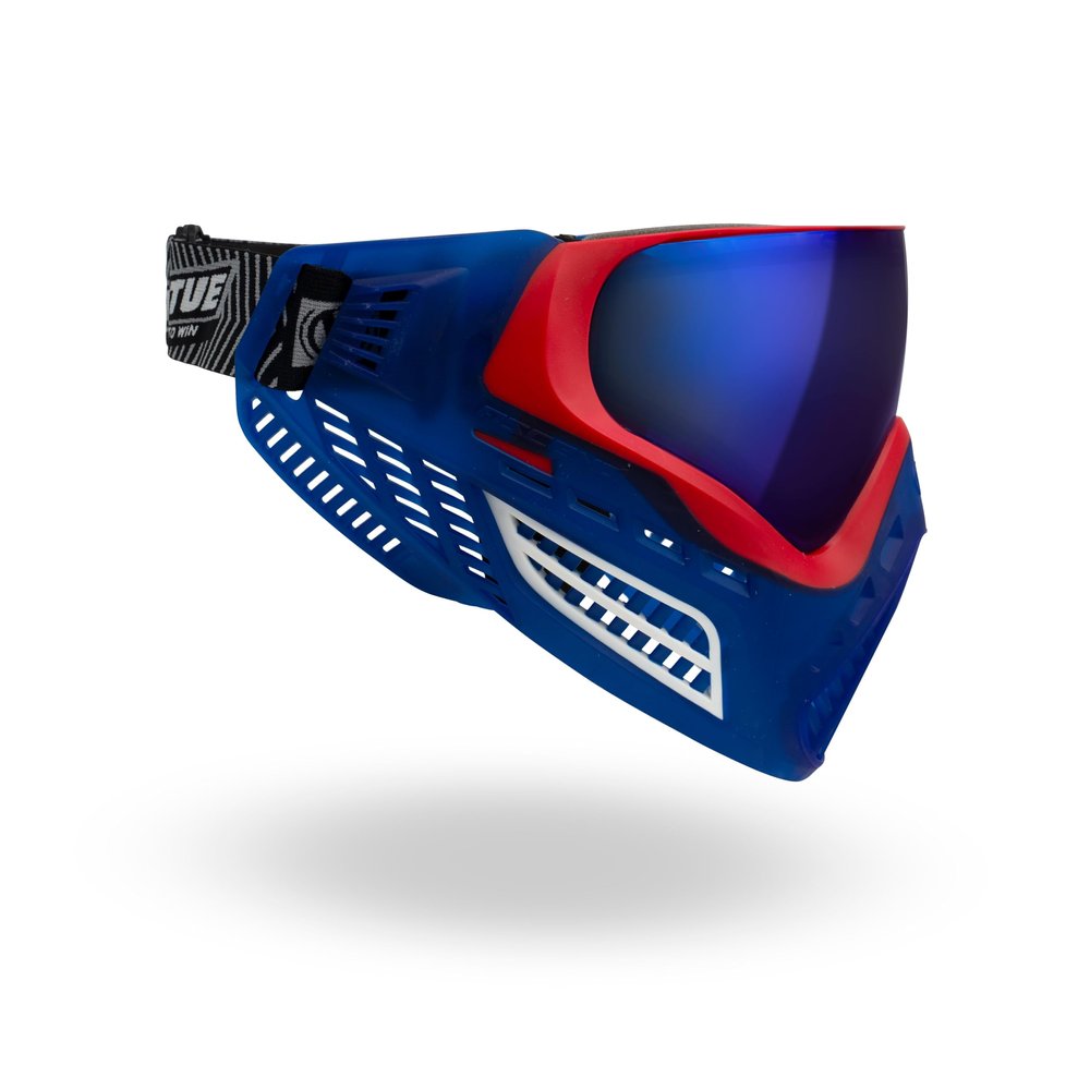 Virtue VIO Ascend Thermal Paintball Goggles/Masks - Crystal Patriot