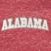 Little King NCAA Infant Boys and Girls Crewneck Knobby Sweatshirt With Tackle Twill Letters-Team Colors-Alabama-Heathered Crimson-12 Months view 4
